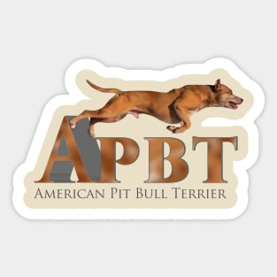 American Pit Bull Terrier - APBT Sticker